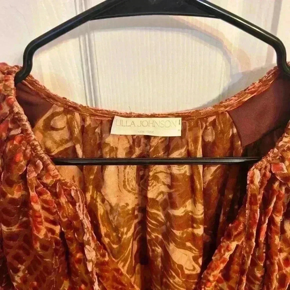 Ulla Johnson Pauline Blouse - Sienna Size 0 - Picture 6 of 7